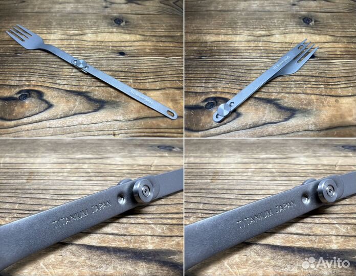 Складная титановая вилка Snow Peak SCT-007