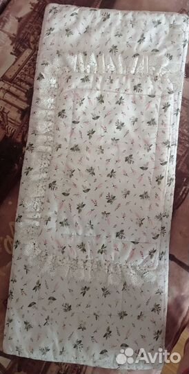 Матрас и подушка в коляску