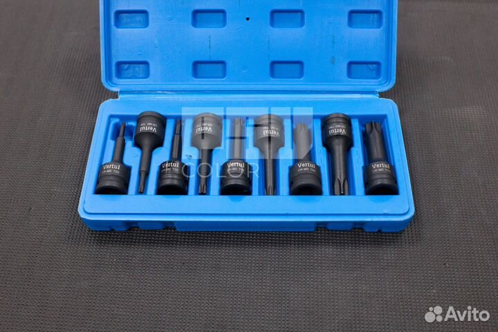 Набор ударных головок torx