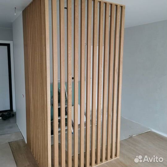 Интерьерные перегородки и рейки