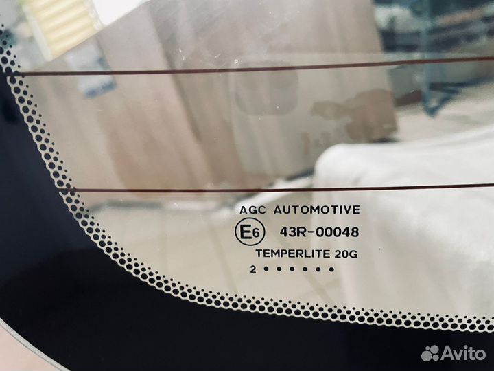 Заднее стекло hyundai solaris 4D SED 2010- стекло