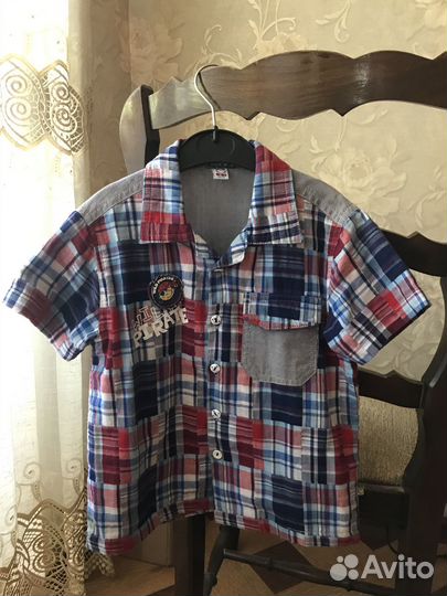 Рубашка на мальчика, 110 размер
