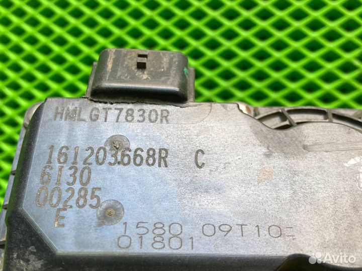 Дроссельная заслонка 2.0 рено каптюр