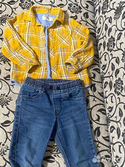 Джинсы + рубашка