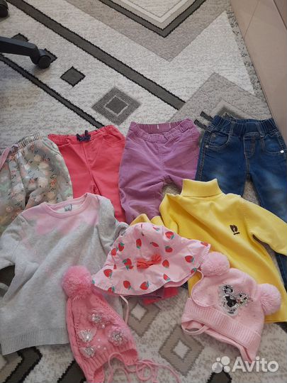 Пакет вещей на девочку 98 104