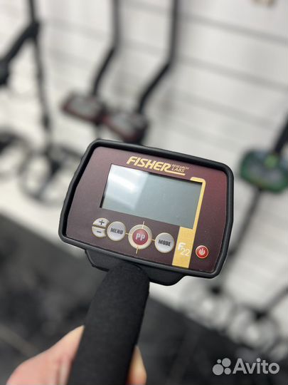 Металлоискатель fisher f22 с катушкой 11”DD