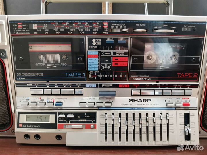 Магнитофон Sharp GF-800Z(S)