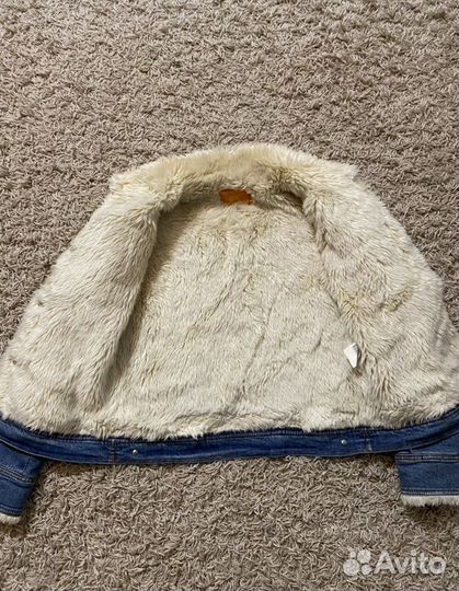 Джинсовая куртка 42 размер женкая