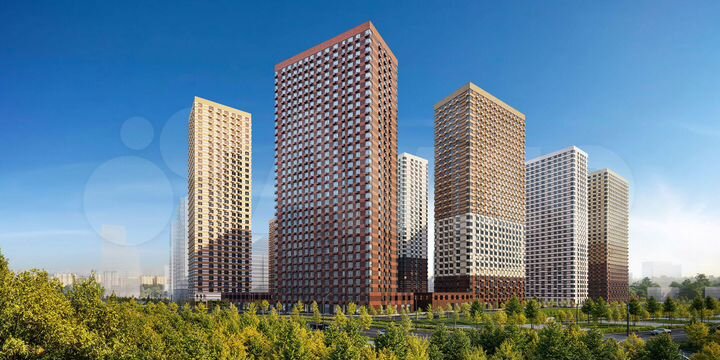 1-к. квартира, 44,4 м², 25/33 эт.