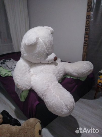 Большой плюшевый мишка бу