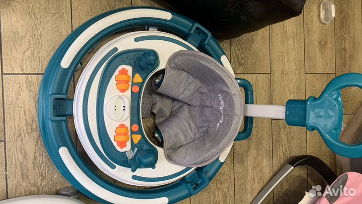 Коляска 3 в 1, ходунки, шезлонг детский, стульчик