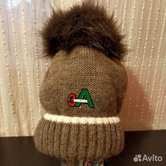 Шапка зимняя на мальчика размер 50 52