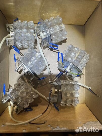 Точечные светильники led