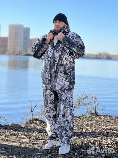 Костюм зимний для охоты и рыбалки бесшумный