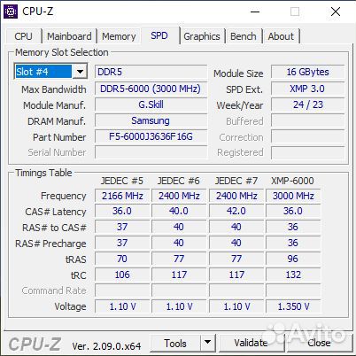 G.Skill Trident Z5 RGB DDR5 32Gb 6000MHz