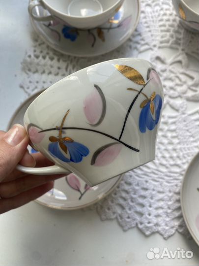 Чайный сервиз СССР Дулево