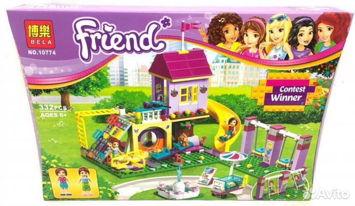 Конструктор Друзья девочек 332 дет