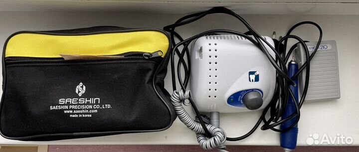 Аппарат для маникюра strong 210 с педалью оригинал