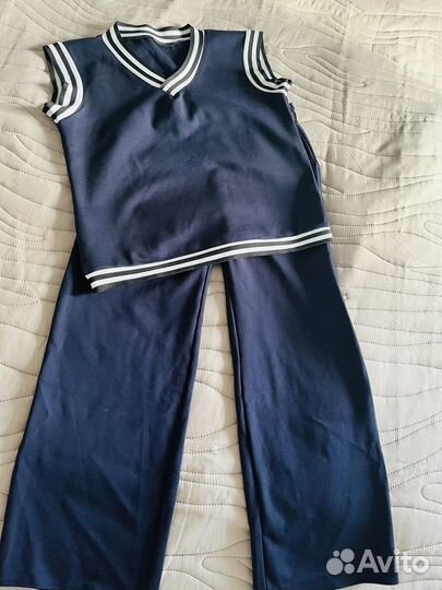 Жилет и брюки школьная форма