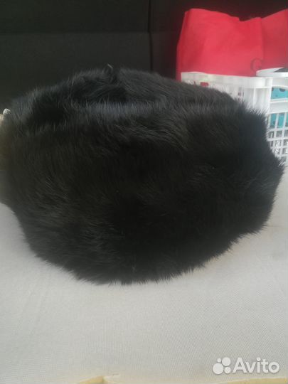 Шапка ушанка из кролика