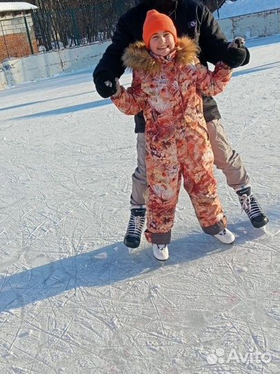 Детский зимний комбинезон на девочку