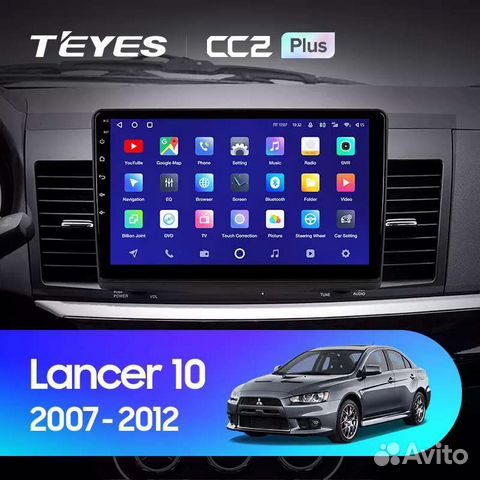 Mitsubishi Lancer 10 Teyes CC2L 1/16 магнитола