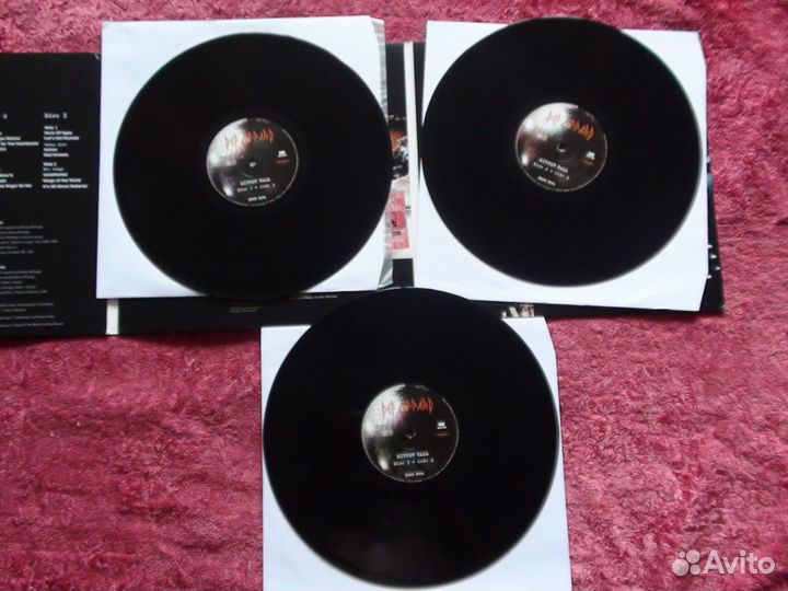 Def Leppard. Deep Purple