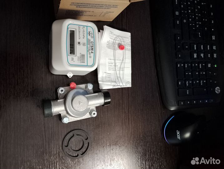 Газовый счетчик Бетар сгбм-4