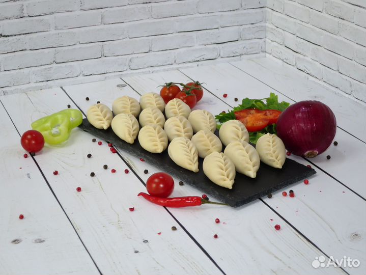 Вареники картофель и шпик