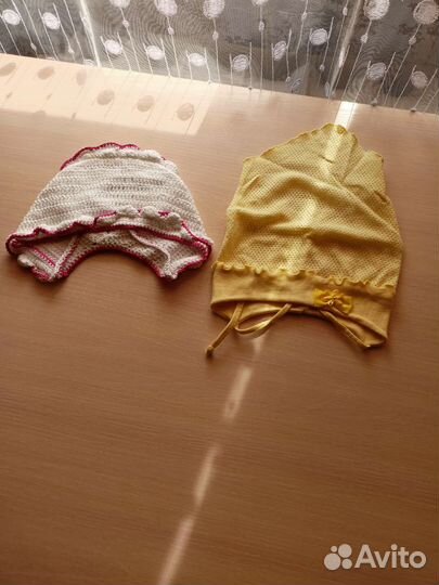 Детские шапочки для девочек