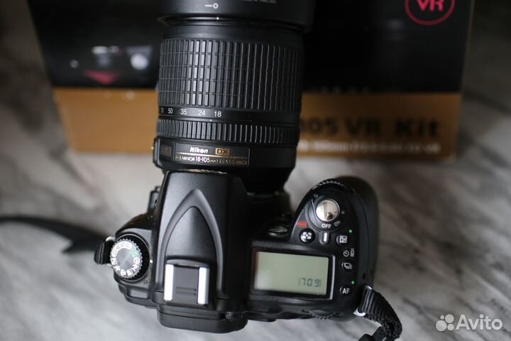 Nikon D90 18-105mm VR Kit в коробке