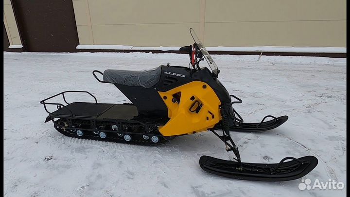 Снегоход мотобуксировщик лидер-альфа-3