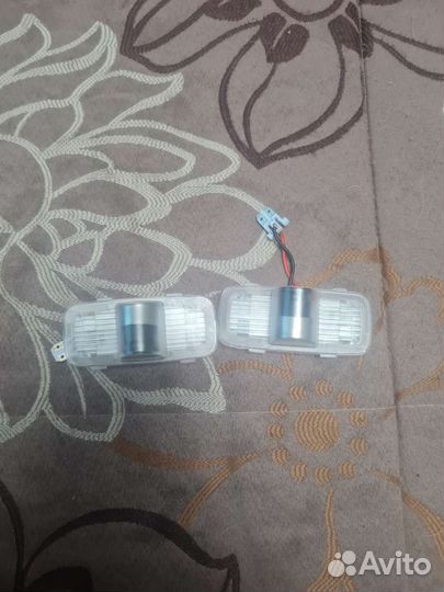 3D проекция логотипа авто Honda в двери