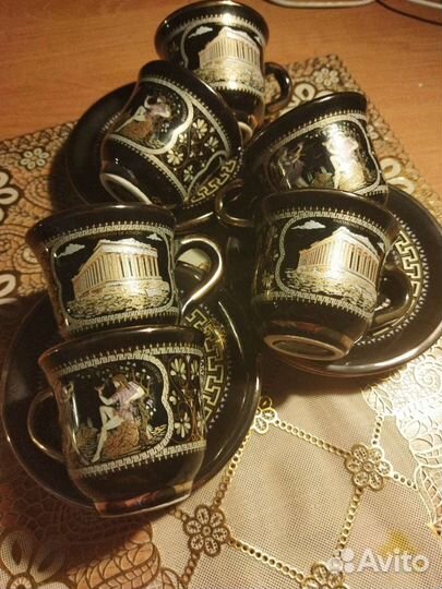 Сервиз кофейный греция