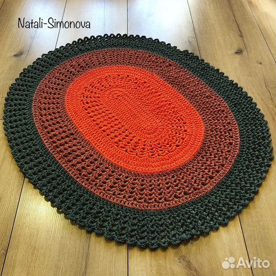 Ковер овальный новый