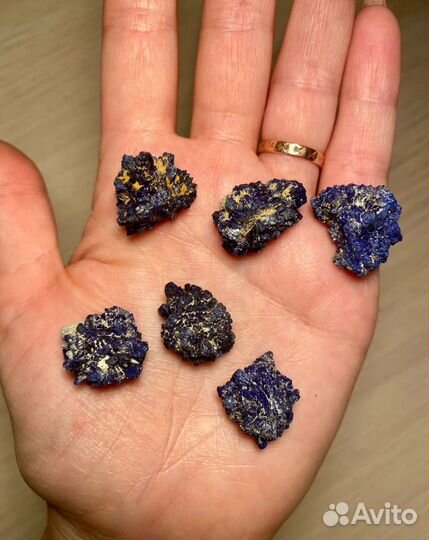 Азурит, Лазурит, содалит разные