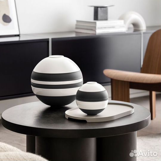 Набор посуды villeroy & boch la Boule Black White