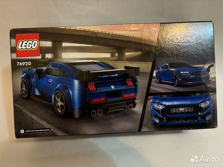 Конструктор Ford Mustang lego Speed Champions