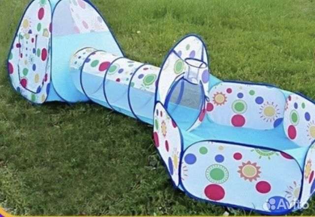 Детская игровая палатка 3 в 1