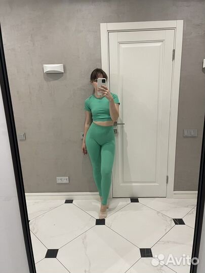 Спортивный комплект в рубчик