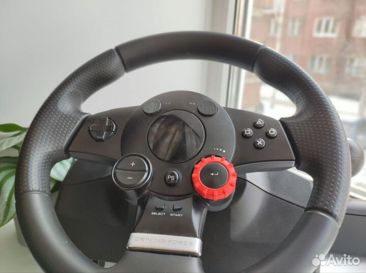 Игровой руль logitech driving force gt