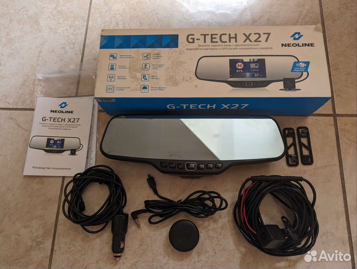 Видеорегистратор зеркало Neoline G-Tech X27
