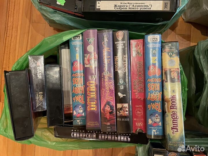 Видеокассеты vhs
