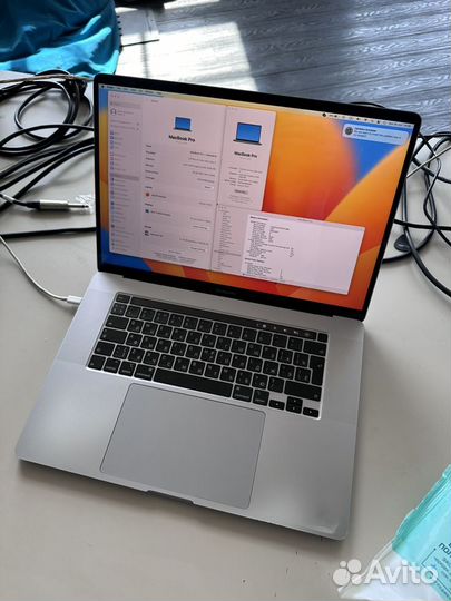 Apple macbook pro 16 2019 i7 16Gb