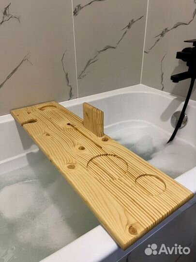 Полка столик для ванной