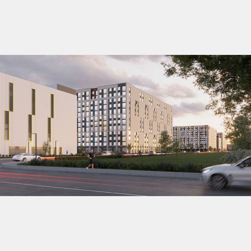 2-к. квартира, 51,9 м², 11/12 эт.