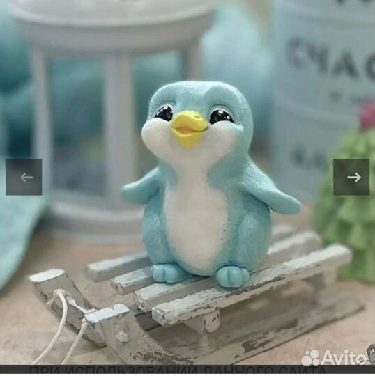 Силиконовая форма дракон чашка с блюдцем пингвин