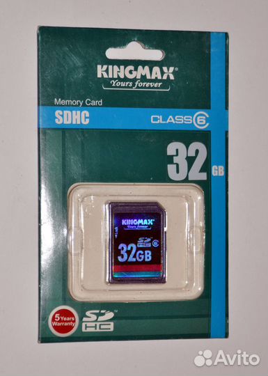 SD-карта Kingmax 32 Гб. (новая)