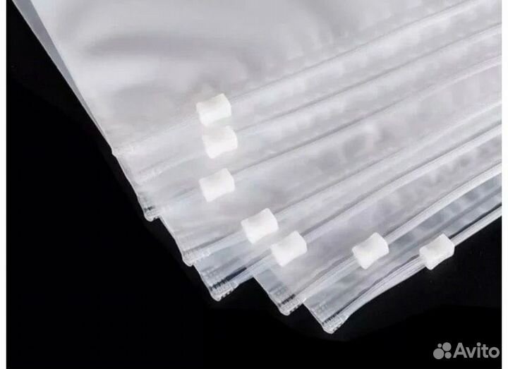 Пакеты зип лок с бегунком zip lock, матовые