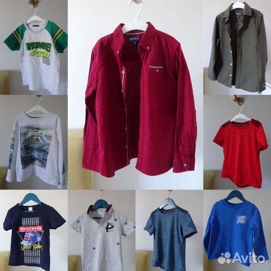 Вещи пакетом на мальчика, рост 122-134